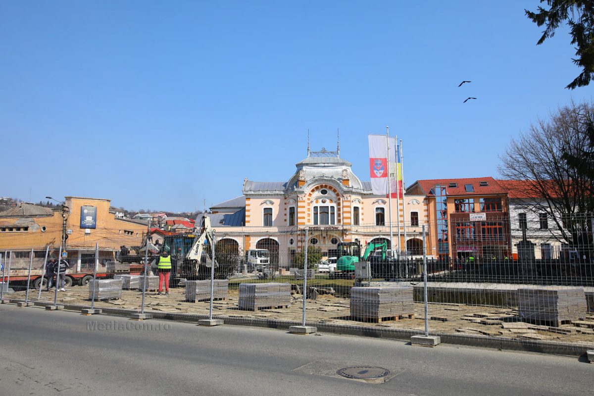 Centrul municipiului Turda va fi transformat în zonă pietonală și de promenadă