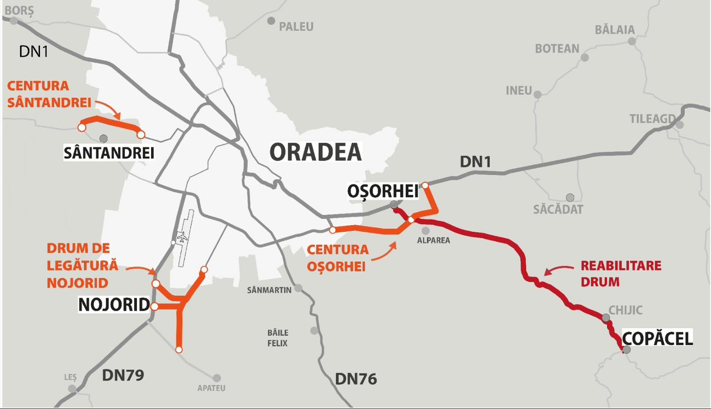 Încep lucrările la Centurile Oșorhei, Nojorid și Sântandrei