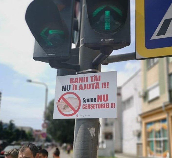 Campanie pentru combaterea cerșetoriei în Zalău