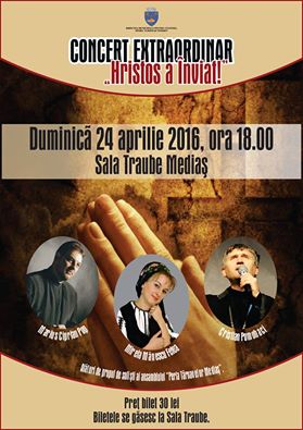 Mediaș: Concert extraordinar de pricesne