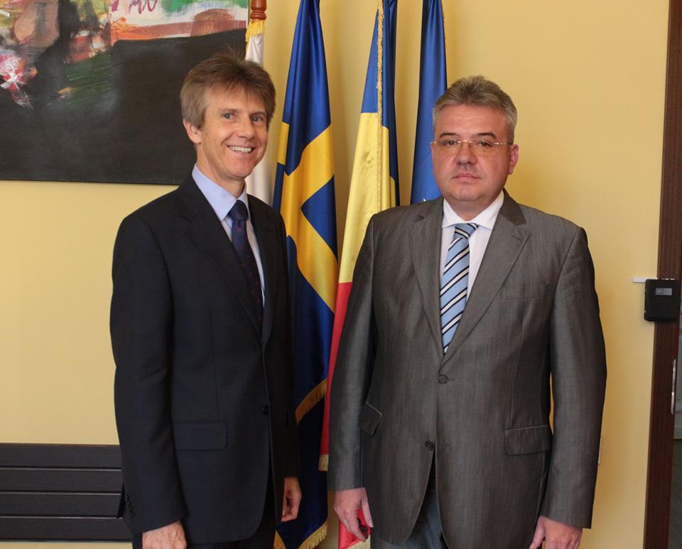 Consulul Germaniei la Sibiu, în vizită la Primăria Deva