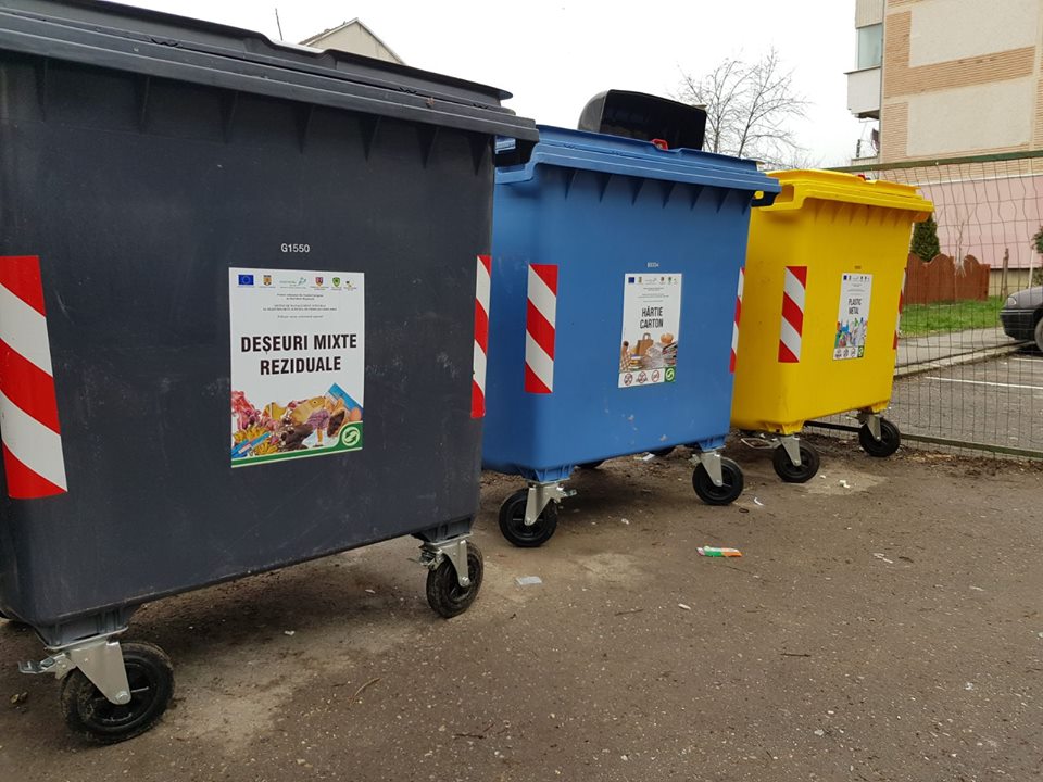 Containere noi, instalate în toate cartierele din Deva
