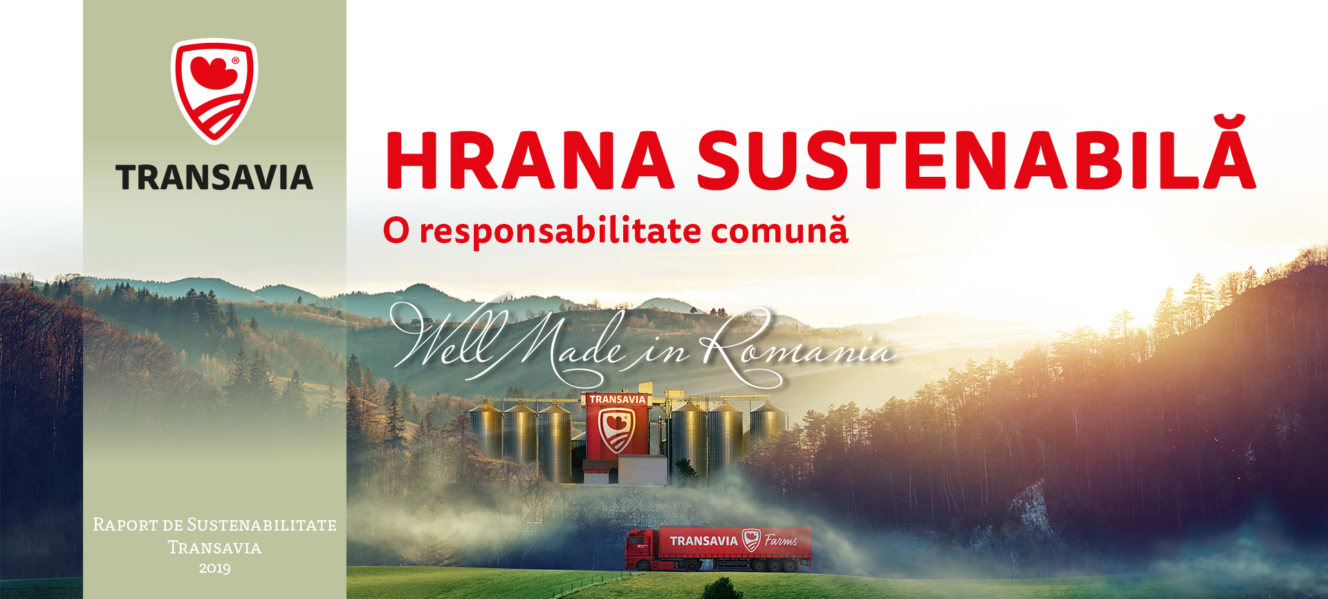 Hrana sustenabilă este o responsabilitate comună: Transavia prezintă primul raport de sustenabilitate din industria alimentară, realizat de o companie cu capital 100% românesc
