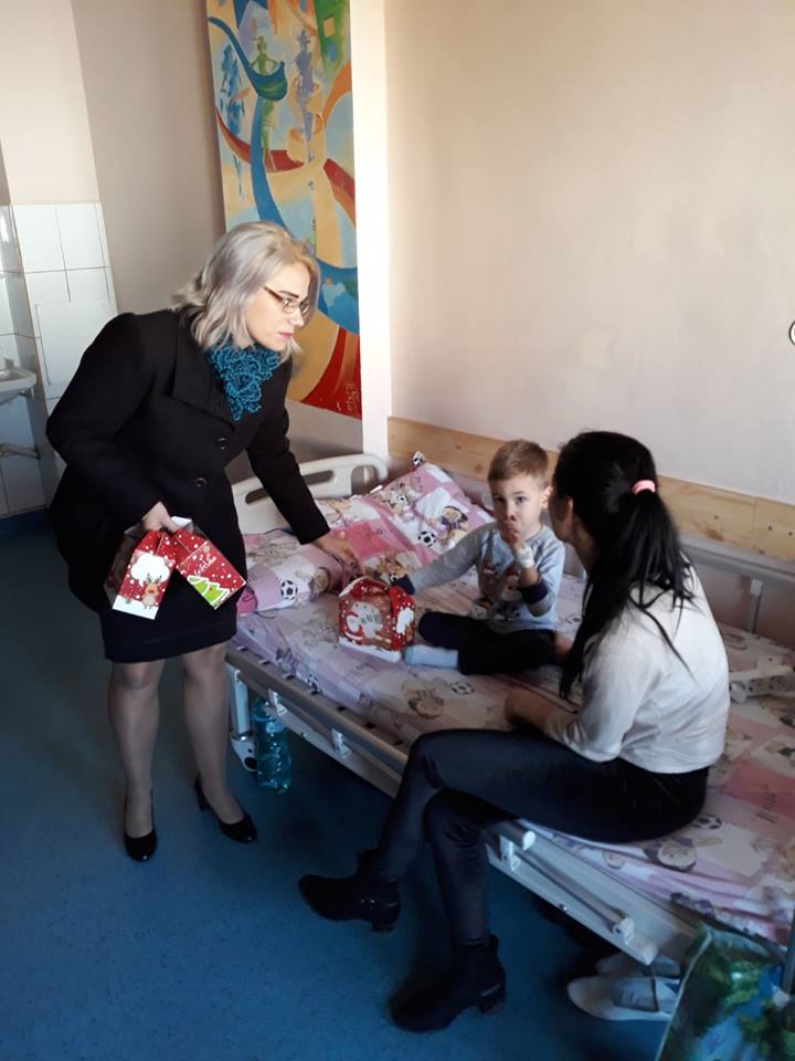 Daruri pentru copiii internați în Secția Pediatrie a Spitalului Județean de Urgență Deva