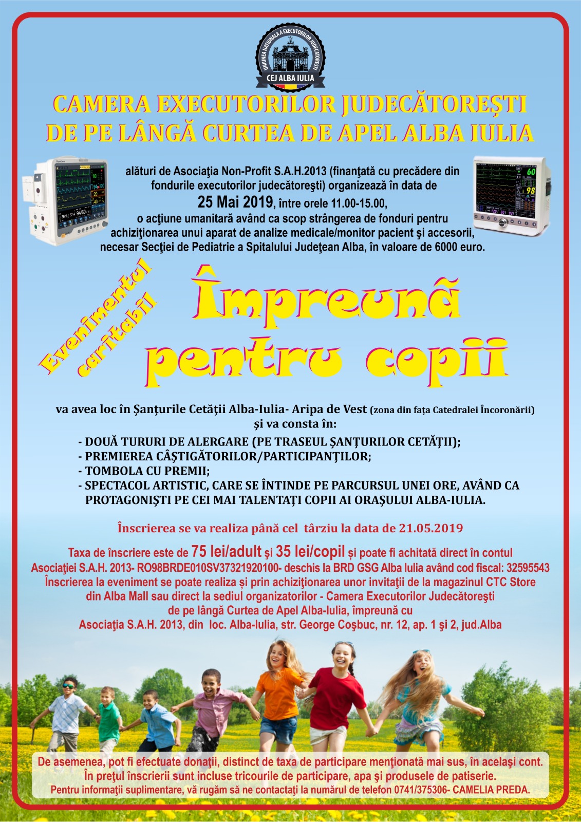 Haideti sa ajutam copiii internati in Spitalul Judetean Alba!