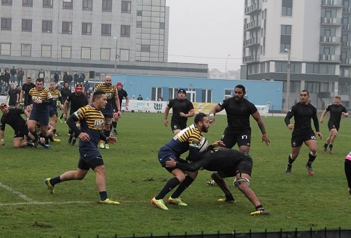 SuperLiga de rugby (finala): CSM Știința Baia Mare – Timișoara Saracens 15-18 (10-10)