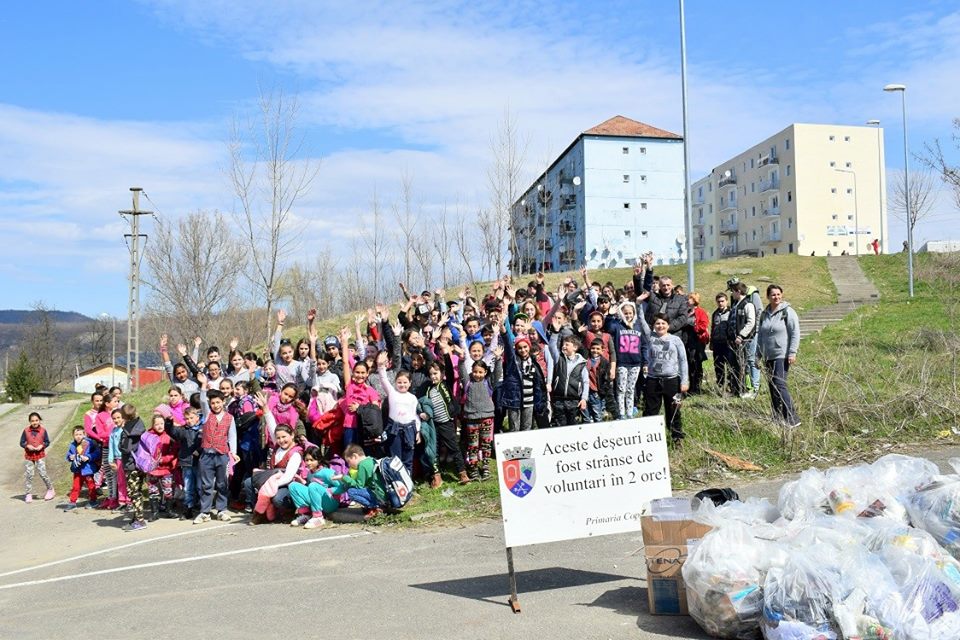 Curățenie de primăvară în Copșa Mică