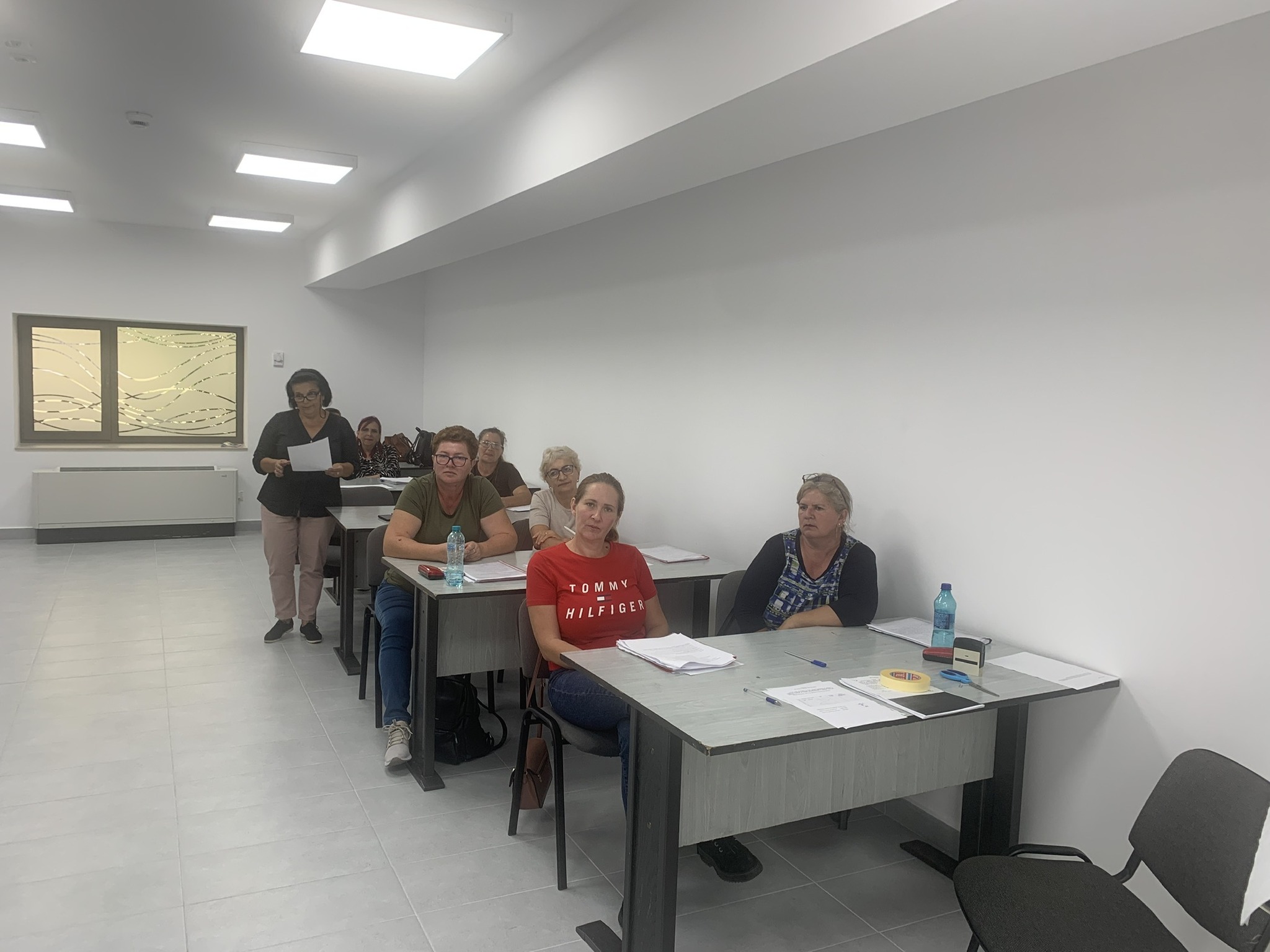 Cursu de calificare pentru ocupația de ,,îngrijitoare bătrâni la domiciliu” desfășurat de AJOFM Bistrița-Năsăud