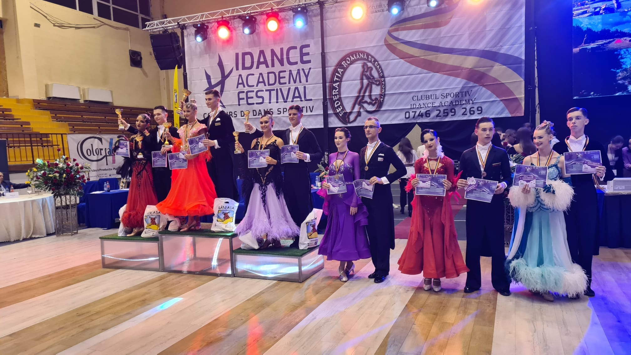 Dansatorii de la CSM Deva pe podium, la Festivalul Național de Dans Sportiv