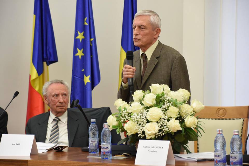 Academicianului Ion Pop i-a fost decernat titlul de Cetățean de Onoare al județului Maramureș