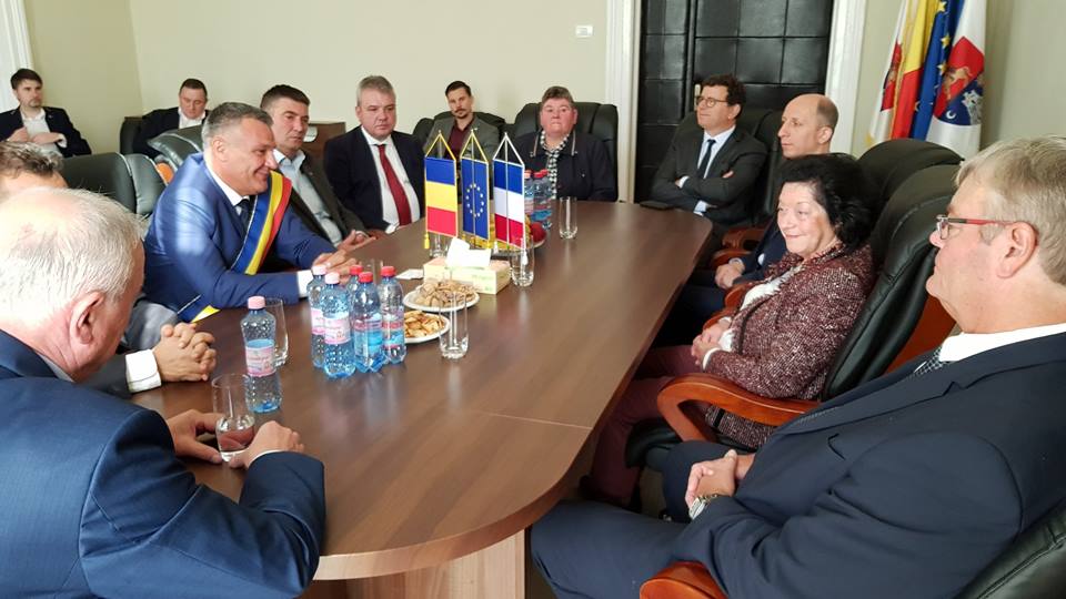 O delegație din Franța vizitează municipiul Deva