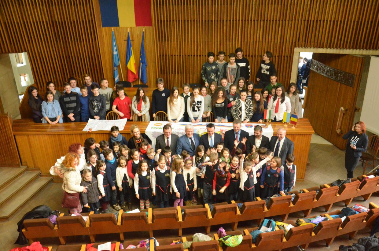 O delegație din Ucraina a fost primită la Palatul Administrativ din Baia Mare