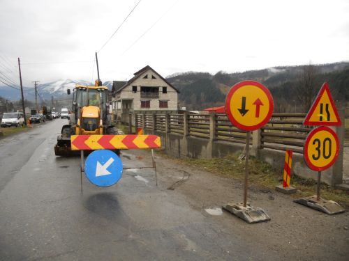 Au reînceput lucrările pe drumurile județene din Cluj