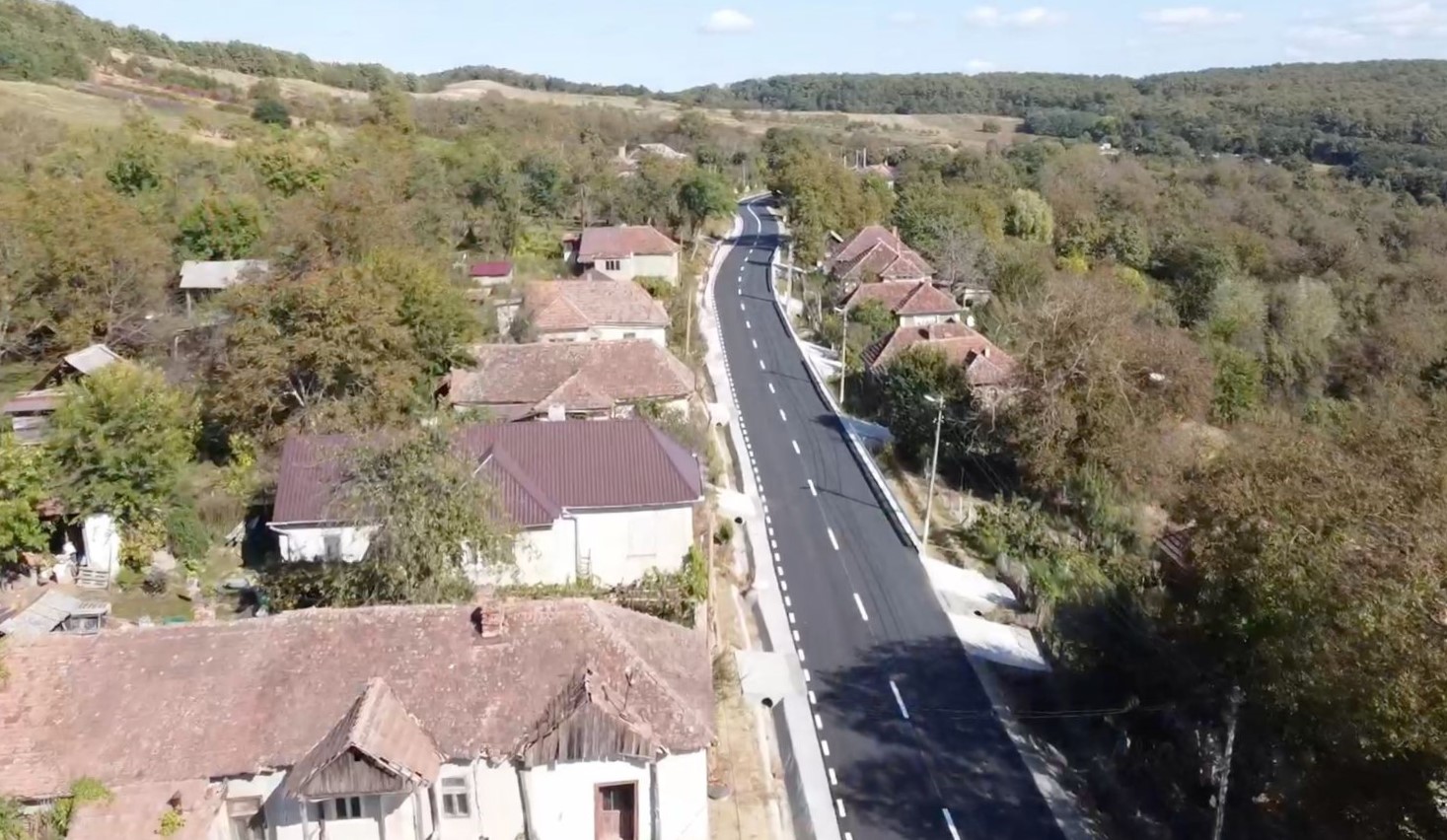Legătură rutieră modernizată între județele Satu Mare și Sălaj