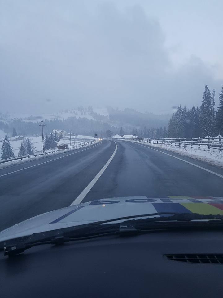Drumurile din Bistrița-Năsăud au fost curățate de zăpadă