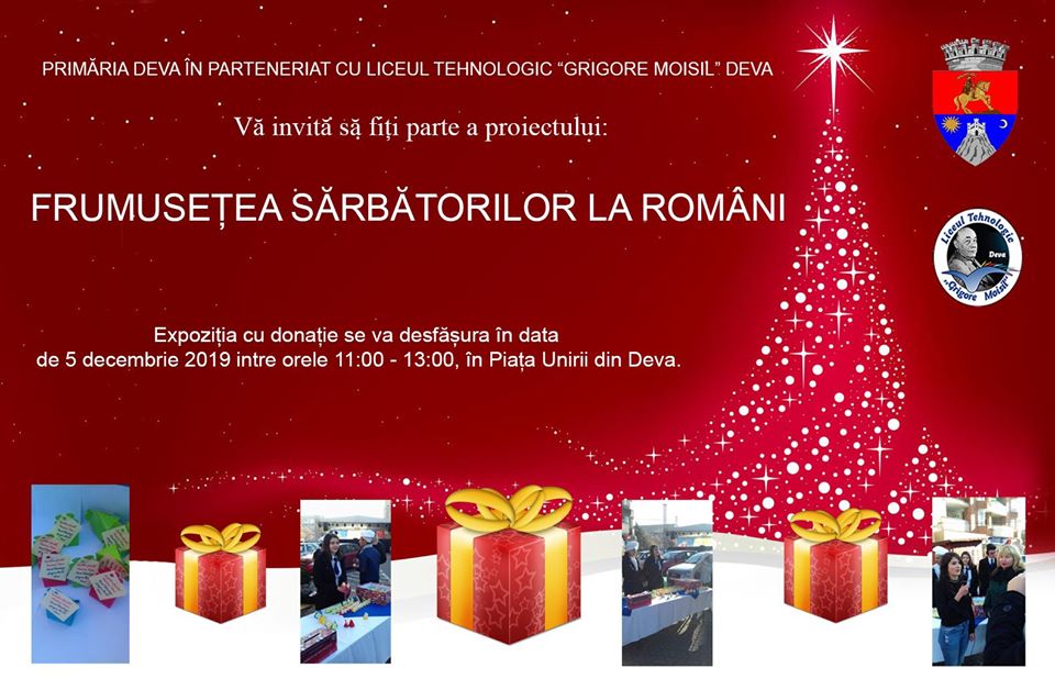 Devenii sunt invitați la evenimentului caritabil ,,Frumuseţea sărbătorilor la români”