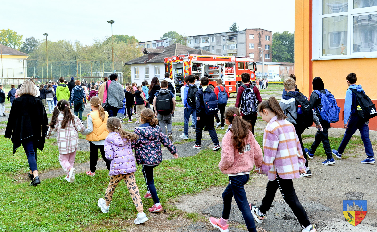 Un nou exerciţiu de alarmare şi evacuare la Hunedoara