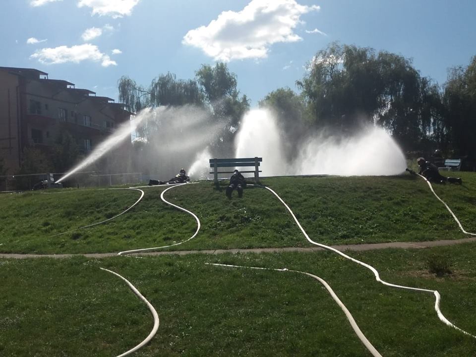 Exercițiu ISU desfășurat în Șimleu Silvaniei