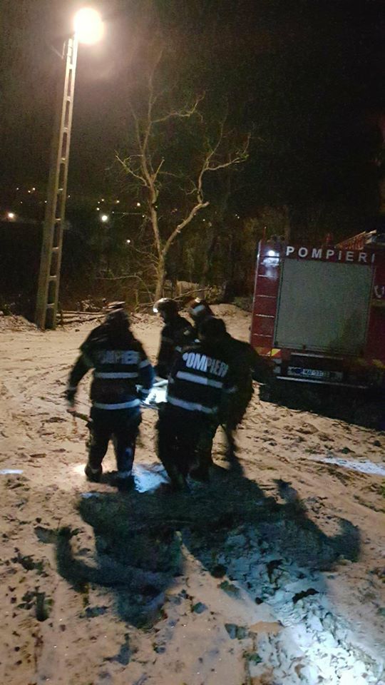Exercițiu desfășurat de ISU Sălaj în zona de pădure din apropierea localităţii Oarţa de Sus