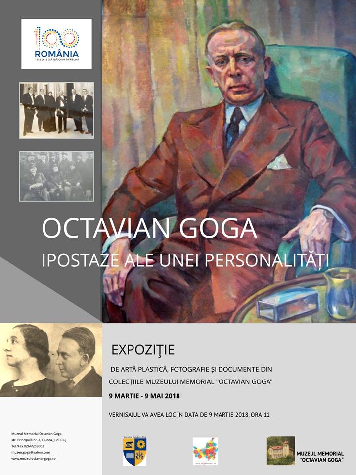Expoziția „Octavian Goga – Ipostaze ale unei personalități”, la Ciucea
