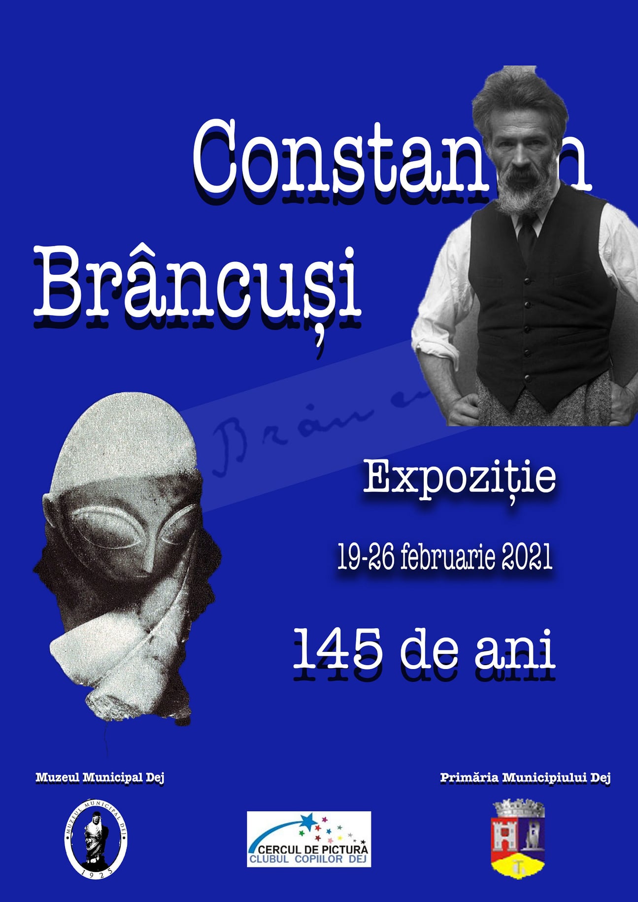Expoziție în Dej, care marchează 145 de ani de la nașterea lui Constantin Brâncuși