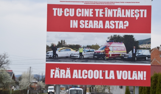 Șofer din Chețiu, depistat băut în trafic