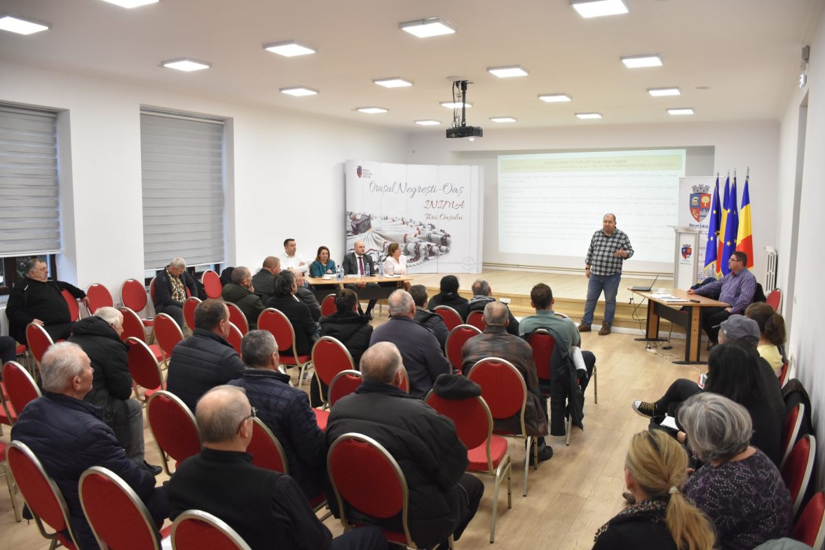 Informare anuală pentru fermierii negreșteni