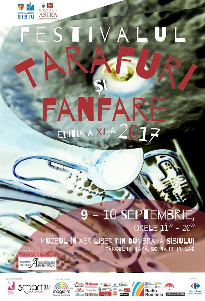 Sibiu: A XII-a ediție a Festivalului „Tarafuri și Fanfare” (9-10 septembrie)