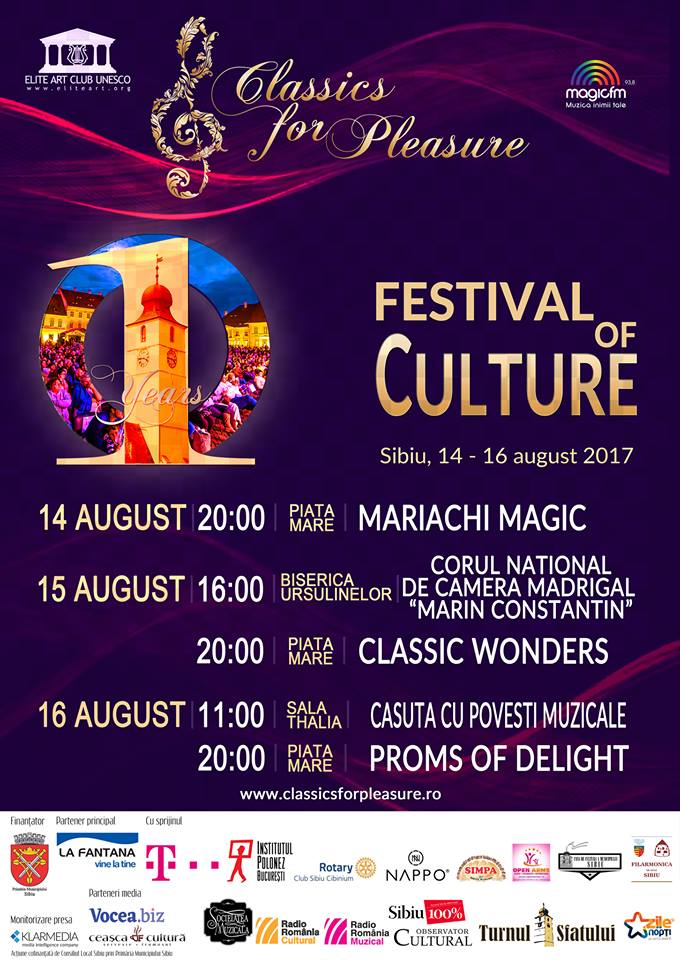 Festival de operă și operetă în aer liber, la Sibiu