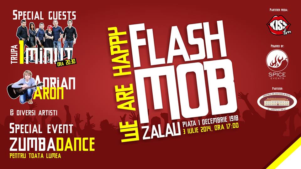Flash Mob la Zalău