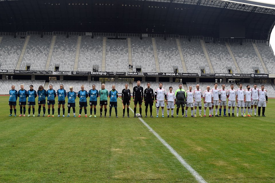 Meci de fotbal inedit găzduit de Cluj Arena