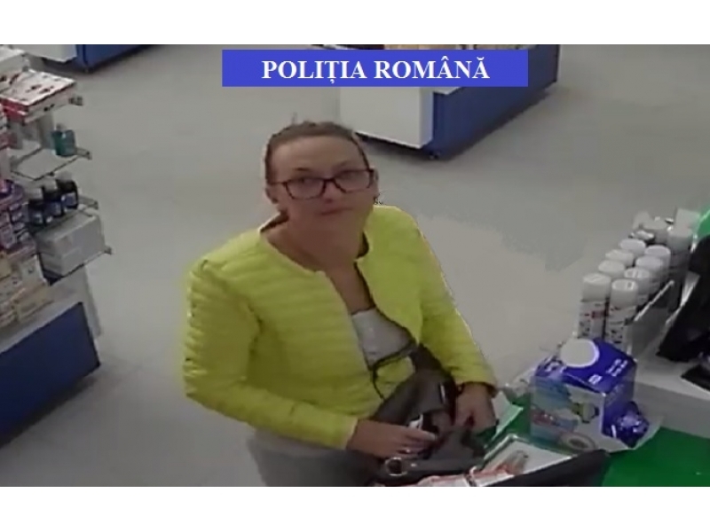 Femeie bănuită de comiterea unui furt, căutată de polițiștii bistrițeni