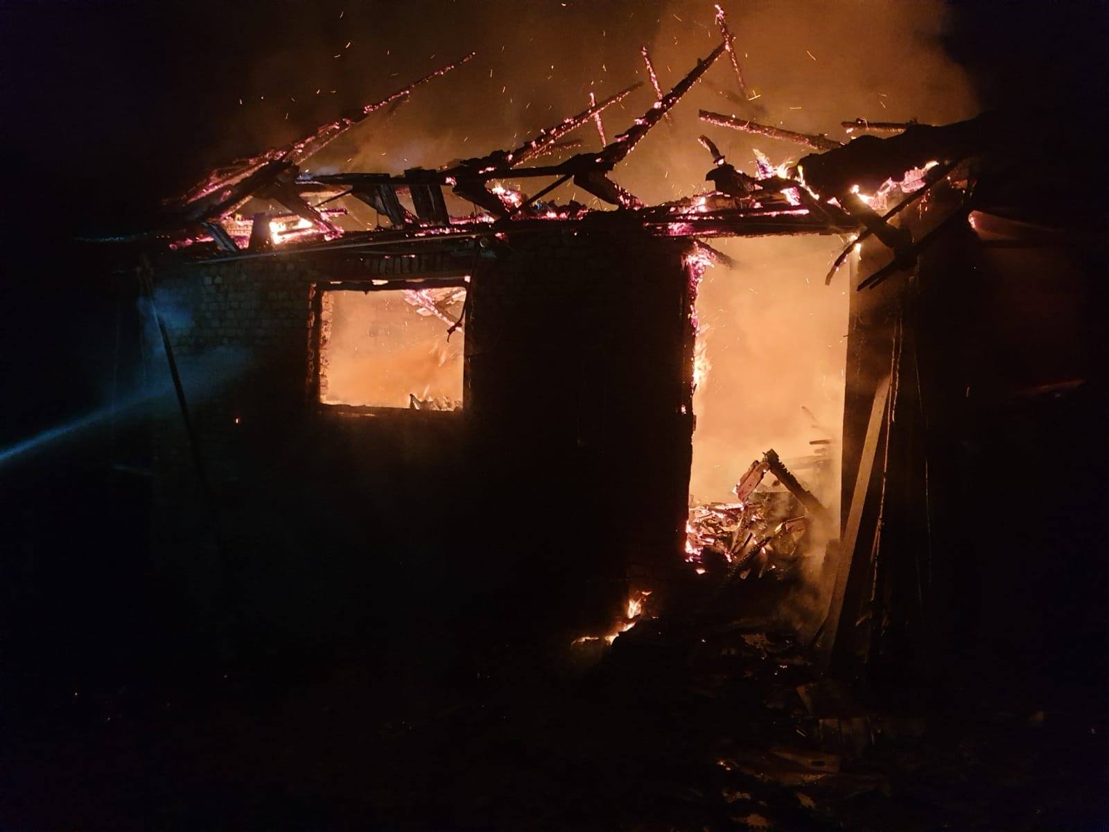 Incendiu în localitatea Deja