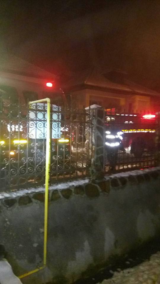 Incendiu în Mediaș