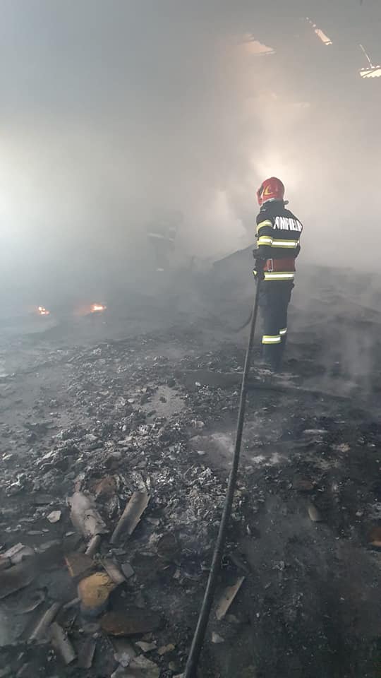 Incendiu în Mediaș