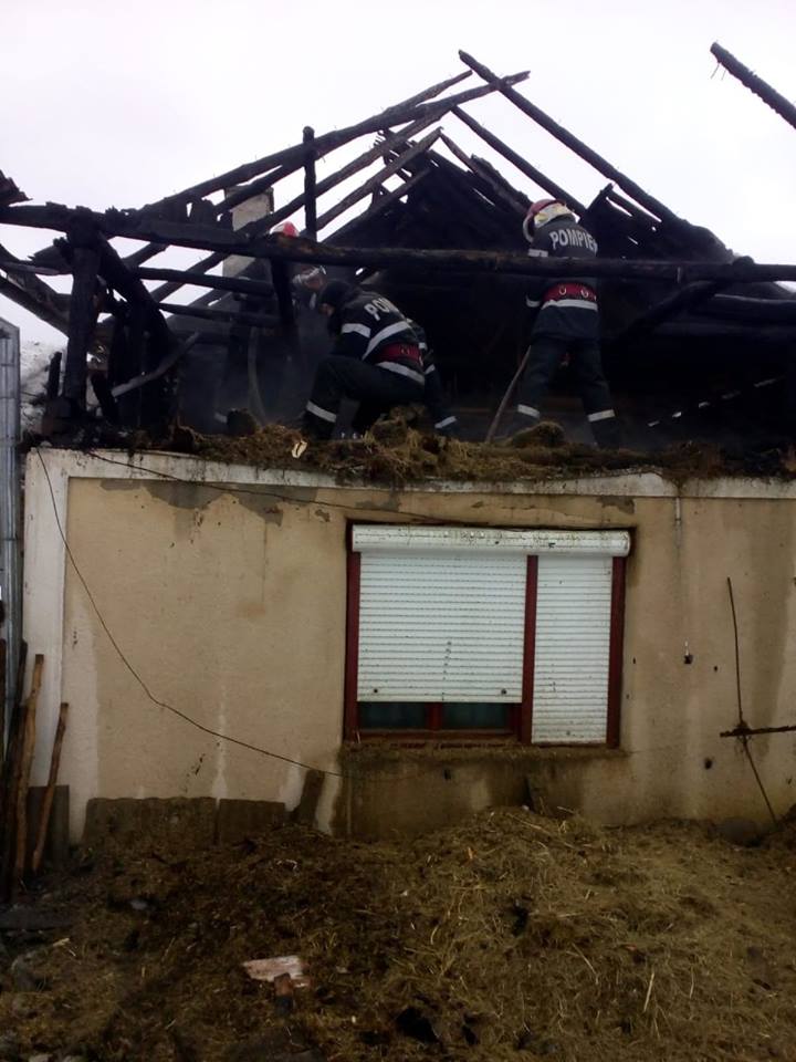 Incendiu în Șimișna