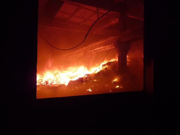Incendiu în Nușfalău