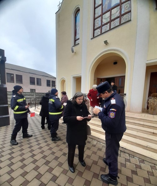 Acțiuni de informare preventivă la lăcașurile de cult din Bihor