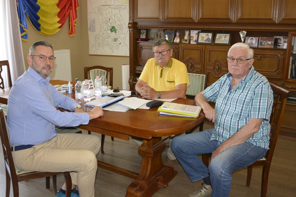 Discuții pe tema învățământului cu predare în limba germană din Carei