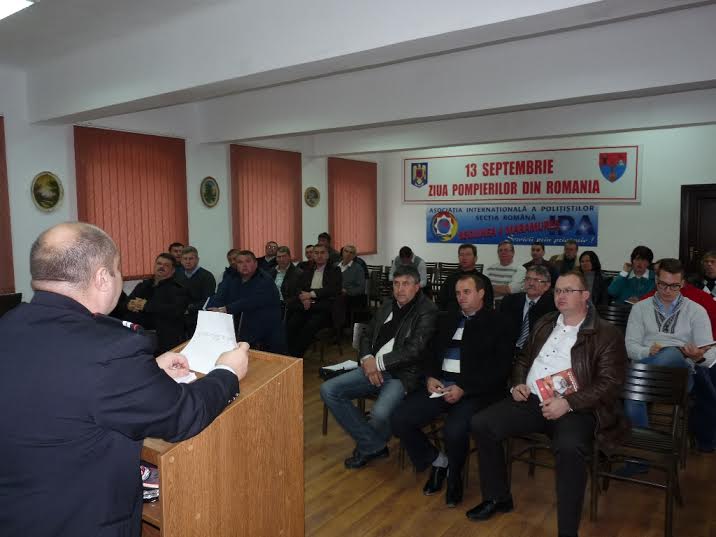 Activități de instruire la ISU Maramureș