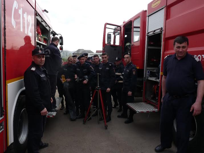 11 elevi din cadrul Școlii de subofițeri ”Pavel Zăgănescu” Boldești, în practică la ISU Maramureș