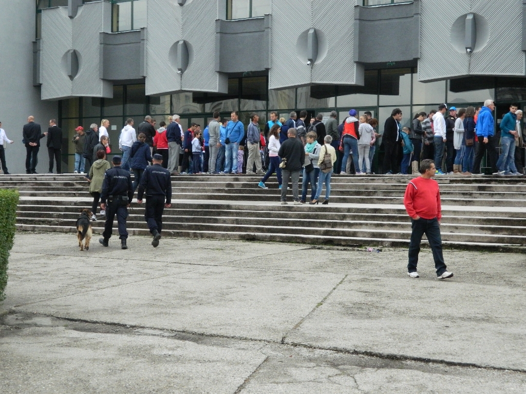Suporter interzis timp de un an în sala polivalentă, după meciul HCM Baia Mare – CSM București
