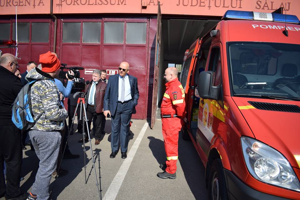 Prima mașină de terapie intensivă mobilă a fost operaționalizată în Sălaj