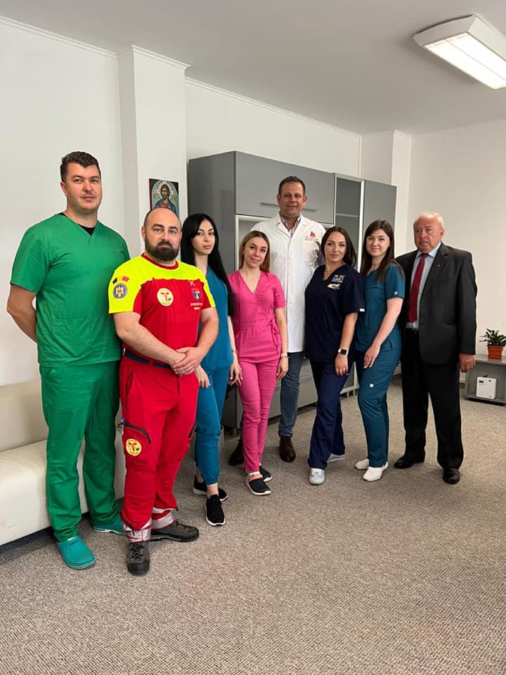 Medici și asistenți medicali din Ucraina, specializați la Spitalul Județean de Urgență Baia Mare
