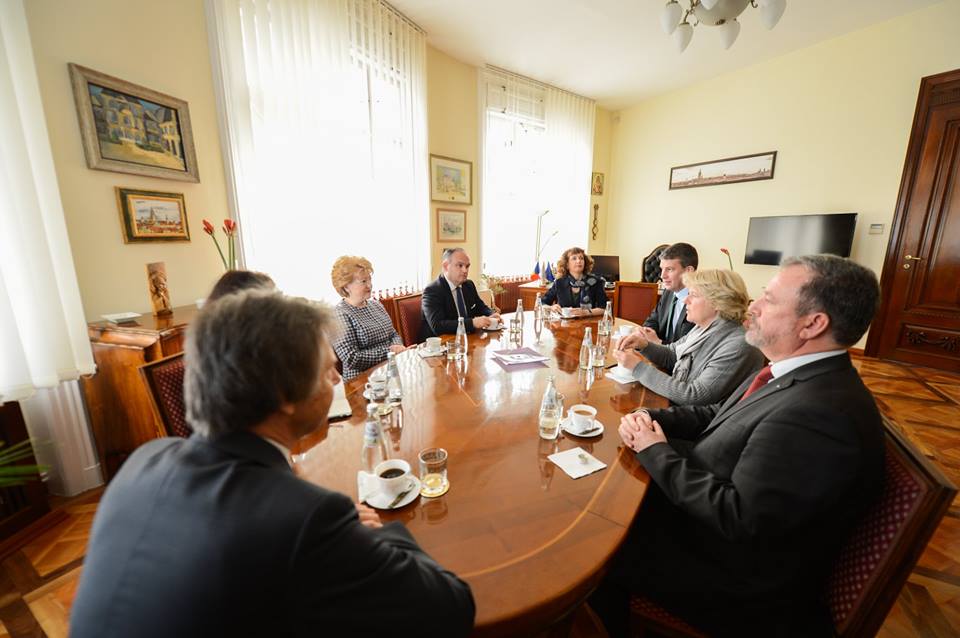 Ministru german, în vizită la Primăria Sibiu