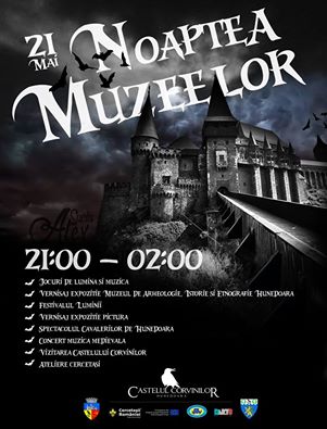 Hunedoara: Vezi programul evenimentului “Noaptea Muzeelor 2016”