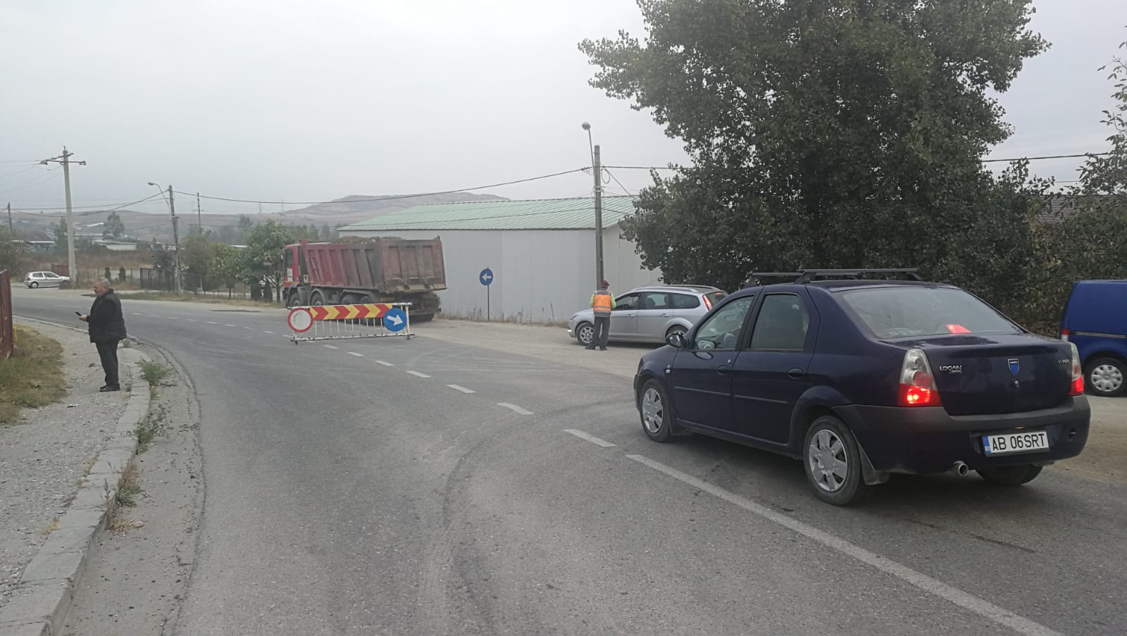 Atenție șoferi! Drumul principal de intrare/ieșire din orașul Ocna Mureș deviat din cauza lucrărilor la Halta Unirea!