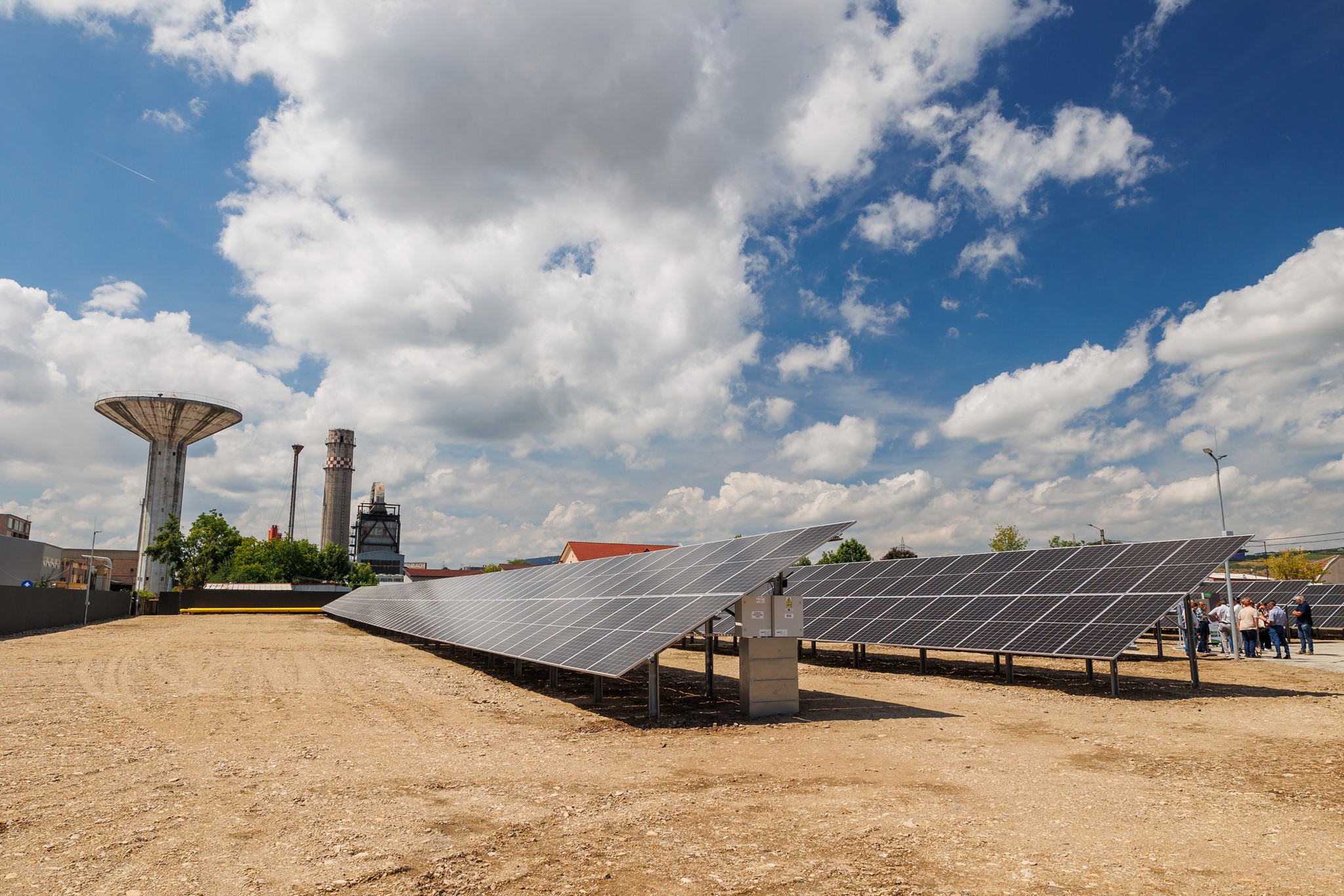Parc fotovoltaic dat în folosință în Cluj-Napoca