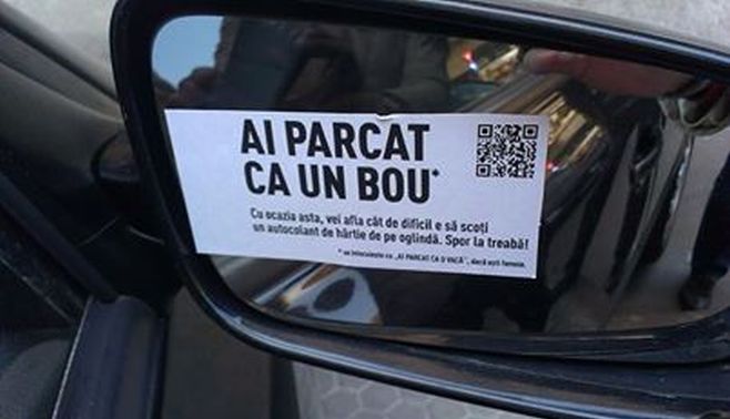Ai parcat ca un bou!