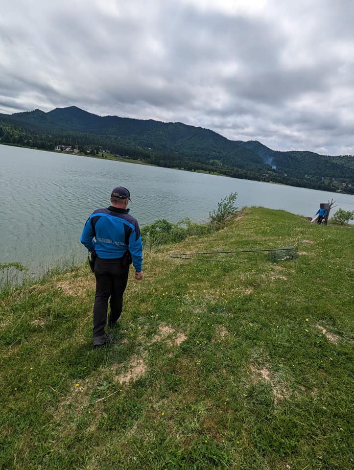 Pescuitul ilegal, în atenția jandarmilor montani Colibița